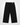 Black selvedge denim jeans