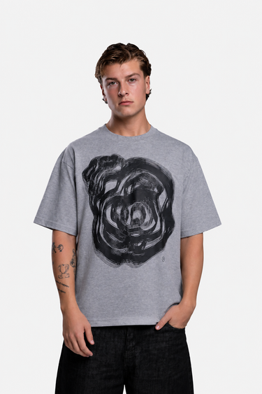Gray Wavy T-shirt