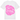 Pink Wavy Tee  (White)